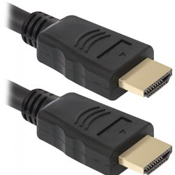 Кабель мультимедийный HDMI to HDMI 5m HDMI-17 v1.4 Defender (87353)