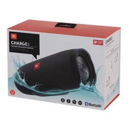 Акустическая система JBL Charge 3 Black (JBLCHARGE3BLKEU)