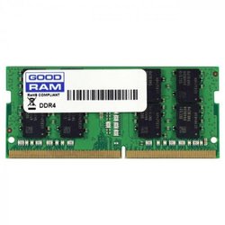 Модуль памяти для ноутбука SoDIMM DDR4 16GB 2400 MHz GOODRAM (GR2400S464L17/16G) ― 