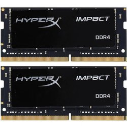 Модуль памяти для ноутбука SoDIMM DDR4 32GB (2x16GB) 2400 MHz HyperX Impact Kingston (HX424S14IBK2/32) ― 