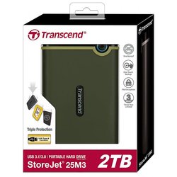 Внешний жесткий диск 2.5" 2TB Transcend (TS2TSJ25M3G)