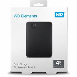 Внешний жесткий диск 2.5" 4TB Western Digital (WDBU6Y0040BBK-WESN)