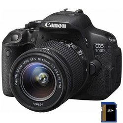 Цифровой фотоаппарат Canon EOS 700D 18-55 IS STM lens kit (8596B031) ― 