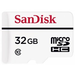 Карта памяти SANDISK 32GB microSDHC class 10 High Endurance Video Monitoring (SDSDQQ-032G-G46A) ― 