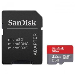 Карта памяти SANDISK 32GB microSDHC class 10 UHS-I A1 Ultra (SDSQUAR-032G-GN6IA) ― 