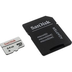 Карта памяти SANDISK 64GB microSDXC class 10 High Endurance Video Monitoring (SDSDQQ-064G-G46A)