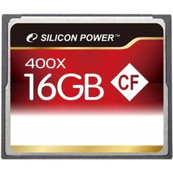 Карта памяти Silicon Power 16Gb Compact Flash 400x (SP016GBCFC400V10) ― 