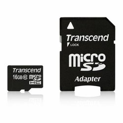 Карта памяти Transcend 16Gb microSDHC class 10 (TS16GUSDHC10)