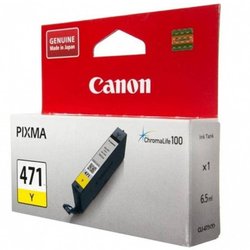 Картридж Canon CLI-471Y Yellow (0403C001) ― 