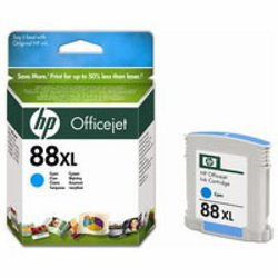 Картридж HP DJ No. 88XL Cyan, Officejet Pro K550/K5400, L7480/7580/7680 (C9391AE) ― 