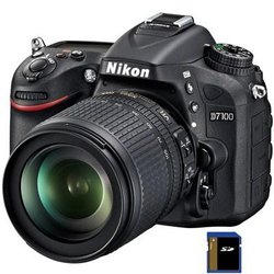 Цифровой фотоаппарат Nikon D7100 18-105 VR kit (VBA360K001) ― 