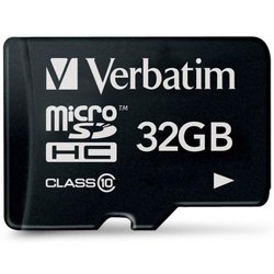 Карта памяти Verbatim 32GB microSDHC class 10 (44013) ― 