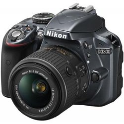 Цифровой фотоаппарат Nikon D3300 Kit 18-55VR II + 55-200VR II (VBA390K007) ― 