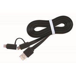 Дата кабель USB 2.0 AM to Lightning&Micro USB 1.0m Cablexpert (CC-USB2-AMLM2-1M)