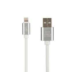 Дата кабель USB 2.0 AM to Lightning Fast Speed Series 3.1A White Gelius (56754)