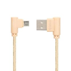 Дата кабель USB 2.0 AM to Micro 5P Pro Emperor 1A Gold Gelius (63252)