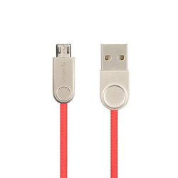 Дата кабель USB 2.0 AM to Micro 5P Pro Nylon Lay 2A Red Gelius (63257)