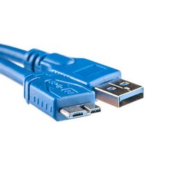Дата кабель USB 3.0 AM to Micro 5P 1.5m PowerPlant (KD00AS1231) ― 