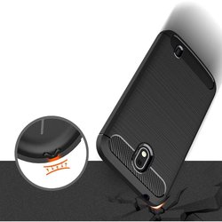 Чехол для моб. телефона Laudtec для Nokia 1 Carbon Fiber (Black) (LT-N1B)