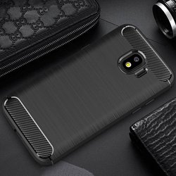 Чехол для моб. телефона Laudtec для Samsung J2 2018/J250 Carbon Fiber (Black) (LT-J250F)