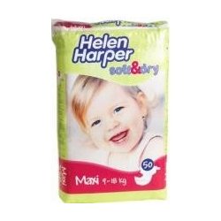 Подгузник Helen Harper Soft Dry Maxi 7-18 кг 50 шт (5411416022534) ― 