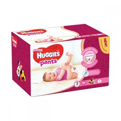 Подгузник Huggies Pants 3 для девочек (6-11 кг) 88 шт (5029053564074)