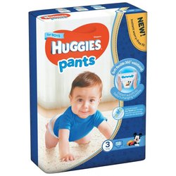 Подгузник Huggies Pants Boy 3 Mega для мальчиков (7-11 кг) 58 шт (5029053545813) ― 