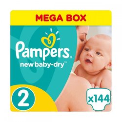 Подгузник Pampers New Baby Mini Размер 2 (4-8 кг), 144 шт. (8001090950772) ― 
