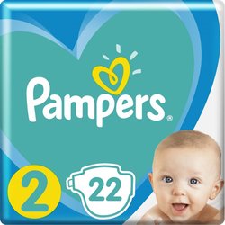 Подгузник Pampers New Baby Mini Размер 2 (4-8 кг), 22 шт. (8001090909800)