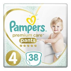 Подгузник Pampers Premium Care Pants Maxi Размер 4 (9-15 кг), 38 шт. (8001090759832)