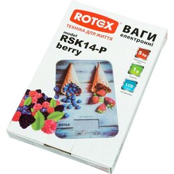 Весы кухонные Rotex RSK14-P Berry