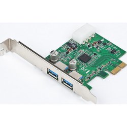 Контроллер PCIe to USB GEMBIRD (UPC-30-2P) ― 