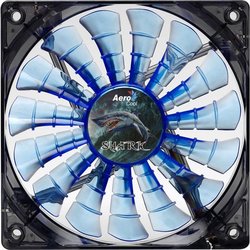 Кулер для корпуса AeroCool Shark Fan Blue LED ― 