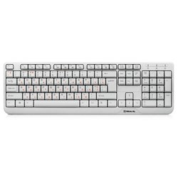 Клавиатура REAL-EL 500 Standard, USB, white ― 