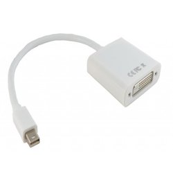 Кабель мультимедийный Mini DisplayPort to DVI 0.15m EXTRADIGITAL (KBD1677) ― 