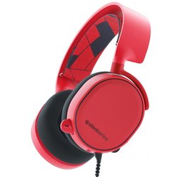 Наушники SteelSeries Arctis 3 Solar Red (61435) ― 