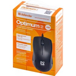 Мышка Defender Optimum MB-160 Black USB (52160)