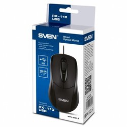 Мышка SVEN RX-110 USB black