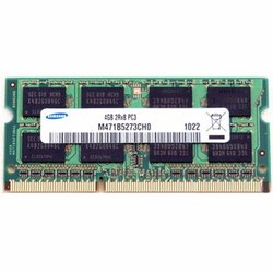 Модуль памяти для ноутбука SoDIMM DDR3 4GB 1600 MHz Samsung (M471B5173QH0-YK0 / M471B5273DM0-CK0) ― 