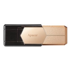USB флеш накопитель Apacer 128GB AH650 Gold USB 3.0 (AP128GAH650C-1) ― 