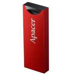 USB флеш накопитель Apacer 16GB AH133 Red RP USB2.0 (AP16GAH133R-1)
