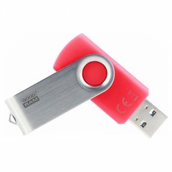 USB флеш накопитель GOODRAM 32GB UTS3 Twister Red USB 3.0 (UTS3-0320R0R11)