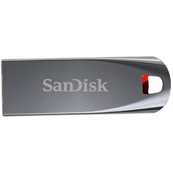 USB флеш накопитель SANDISK 64GB Cruzer Force Metal Silver USB 2.0 (SDCZ71-064G-B35) ― 
