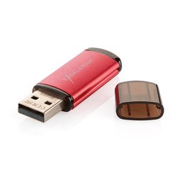 USB флеш накопитель eXceleram 32GB A5M MLC Series Red USB 3.1 Gen 1 (EXA5MU3RE32)