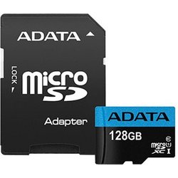 Карта памяти ADATA 128GB microSD class 10 UHS-I A1 Premier (AUSDX128GUICL10A1-RA1) ― 