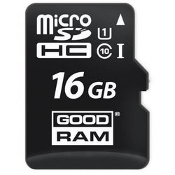Карта памяти GOODRAM 16GB microSDHC Class 10 (M1A0-0160R12) ― 