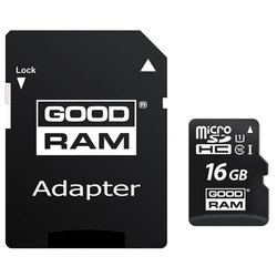 Карта памяти GOODRAM 16GB microSDHC Class 10 (M1AA-0160R12) ― 