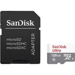 Карта памяти SANDISK 128GB microSDXC class 10 UHS-I Ultra (SDSQUNS-128G-GN6TA)