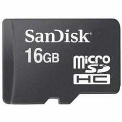 Карта памяти SANDISK 16GB microSD class 4 (SDSDQM-016G-B35) ― 
