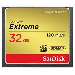 Карта памяти SANDISK 32Gb Compact Flash Extreme (SDCFXSB-032G-G46) ― 